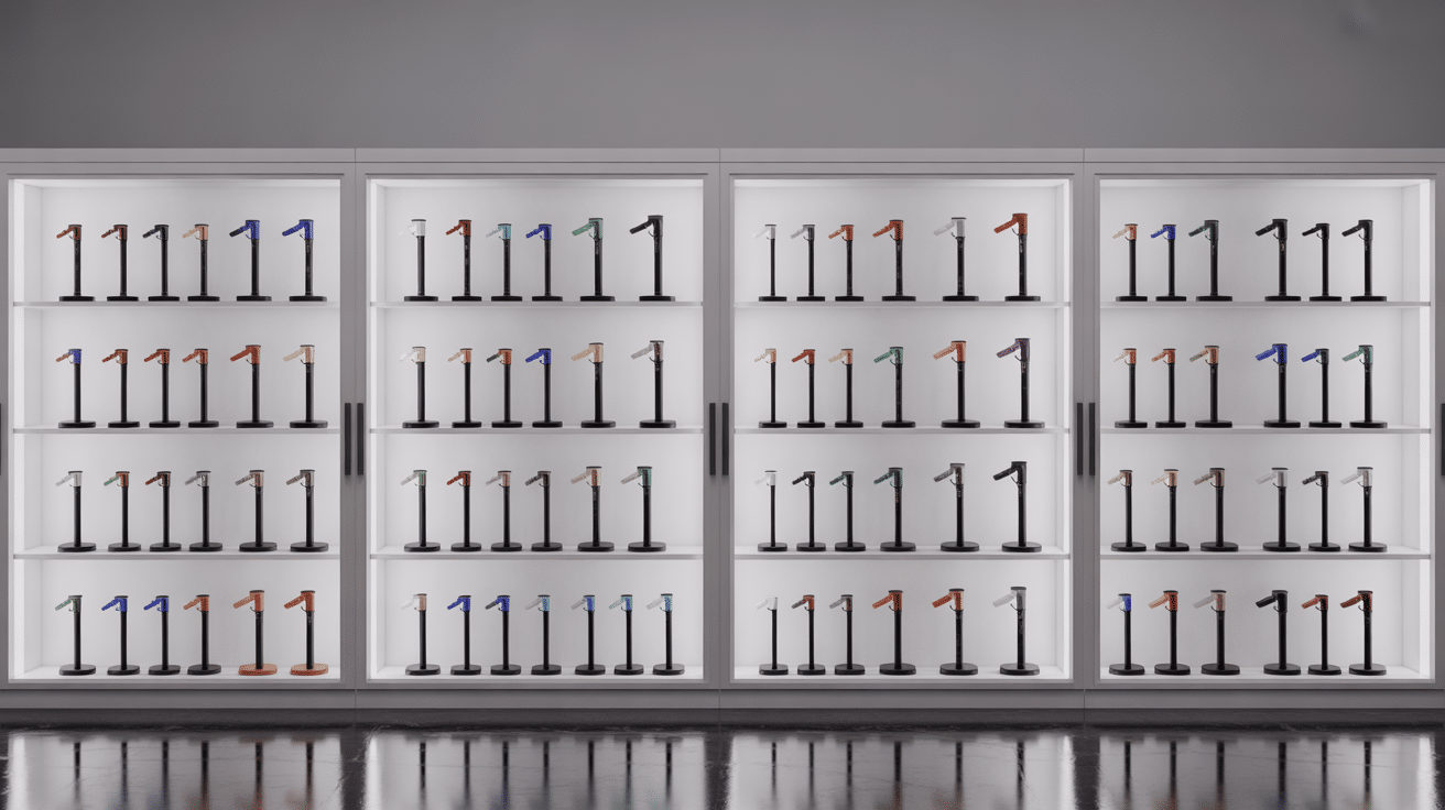 Sélection produit serpillère haut de gamme vitrine