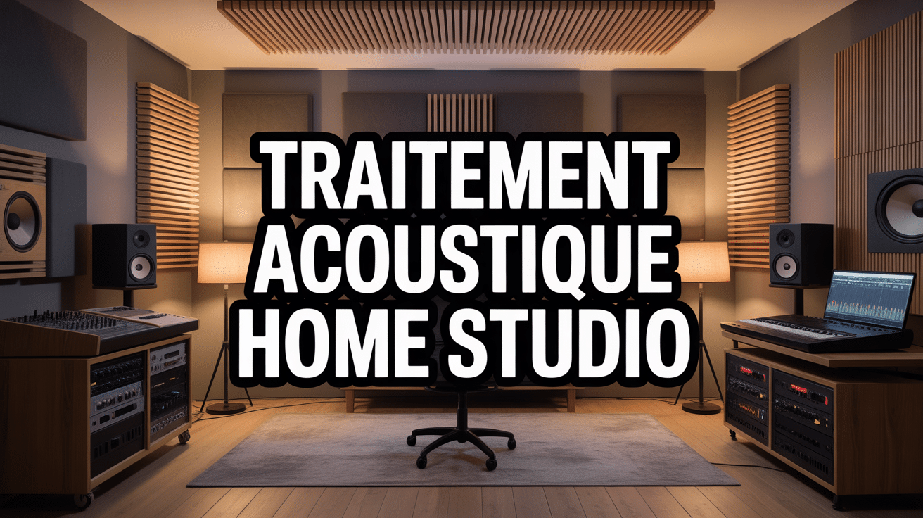 Studio d'enregistrement et traitement acoustique home studio