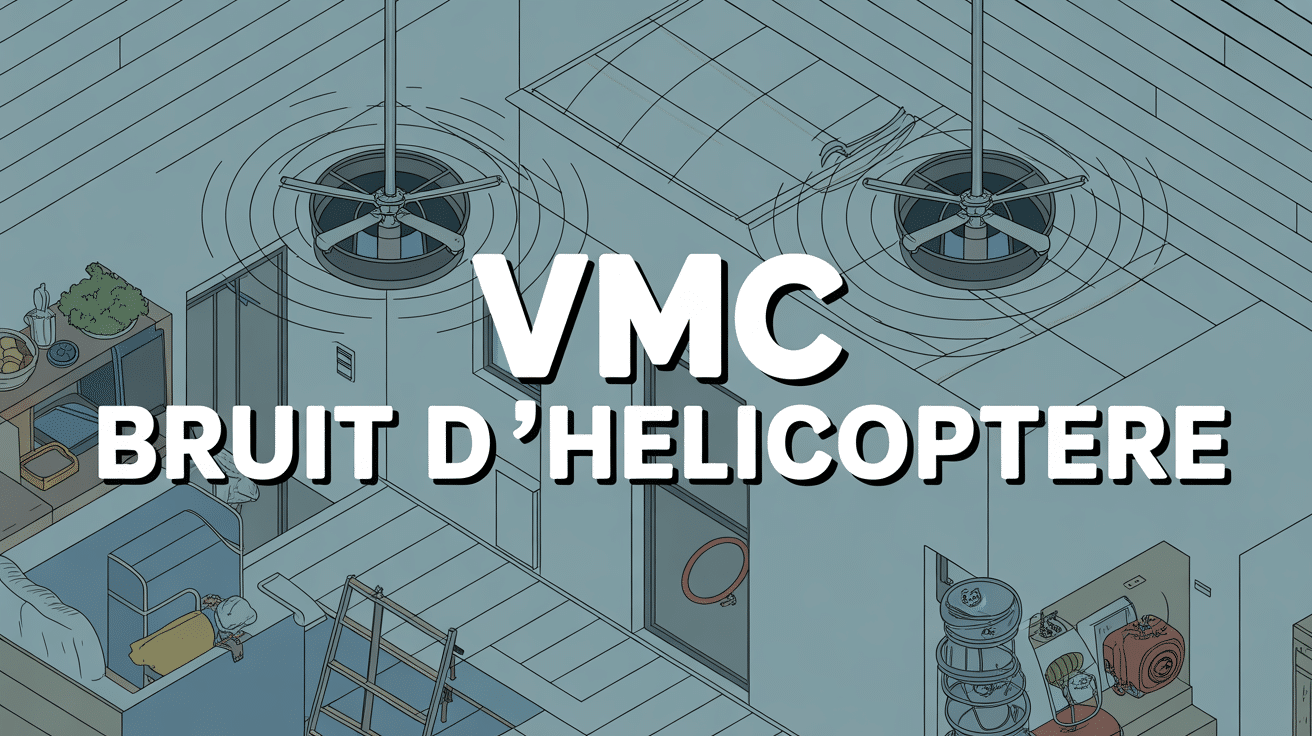 VMC bruit hélicoptère coupe maison ventilation