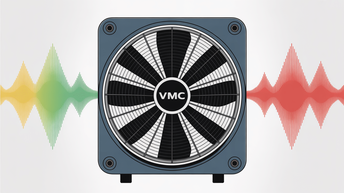 VMC bruit hélicoptère ventilateur déséquilibré