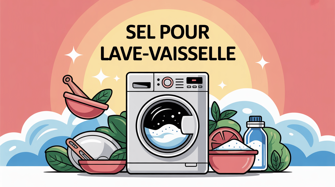 a quoi sert le sel dans le lave vaisselle machine et brillance