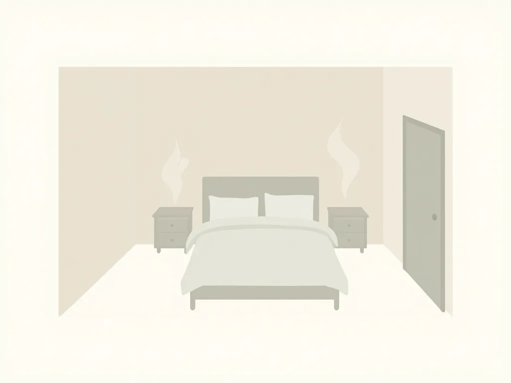 chambre feng shui lit commandement espace dégagé