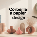 corbeille à papier design plusieurs styles moderne