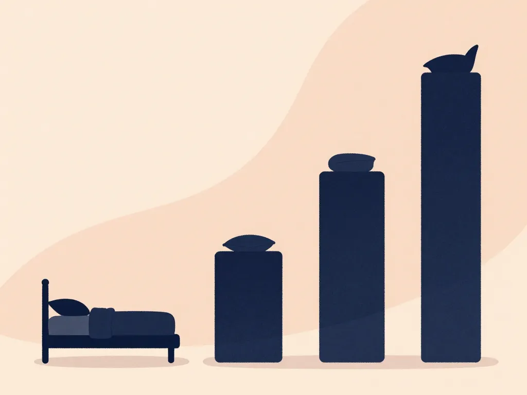 Hauteur optimale pour surélever les pieds du lit