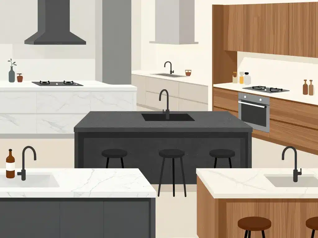 dekton plan de travail couleurs finitions idées