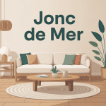 jonc de mer avantages inconvénients sol naturel salon moderne
