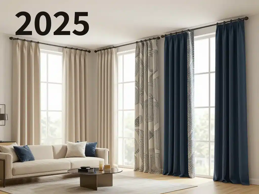 panorama rideau tendance 2024 dans un intérieur