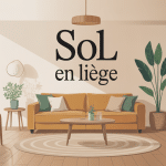 Sol en liège avantages et inconvénients en décoration naturelle