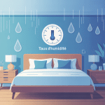 Illustration taux humidité chambre 80 hygromètre murs moisissure