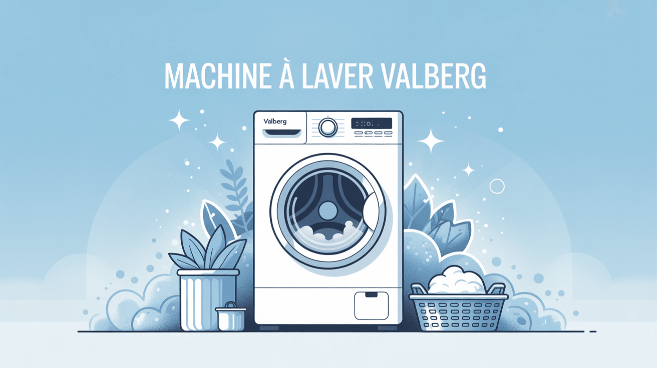 valberg avis machine à laver illustration moderne ambiance rassurante