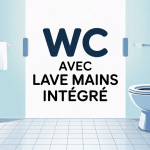 wc avec lave main avantages inconvénients dans pièce optimisée