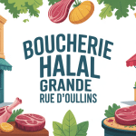 Ambiance conviviale boucherie halal grande rue d'Oullins