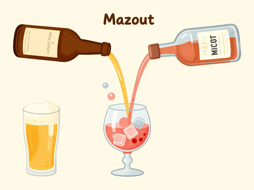 cocktail mazout recette ingredients