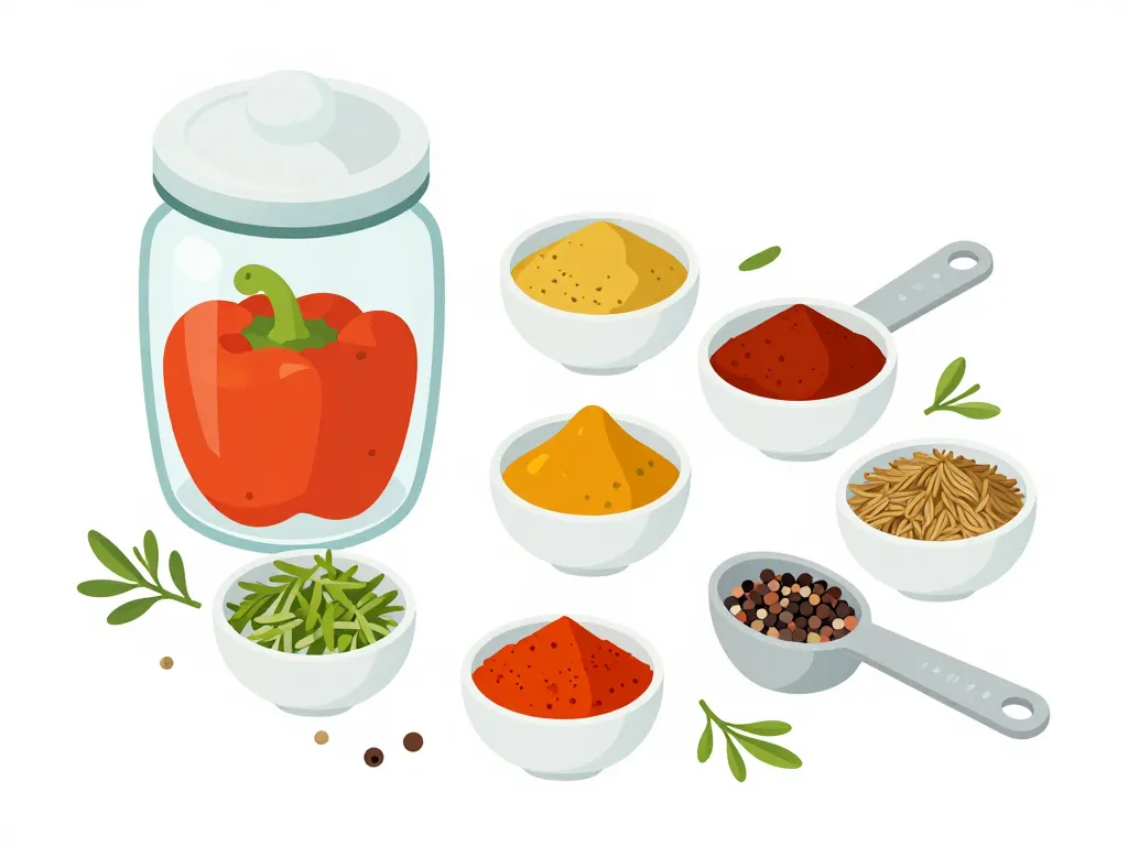 epice kefta préparation mélange maison bocal épice