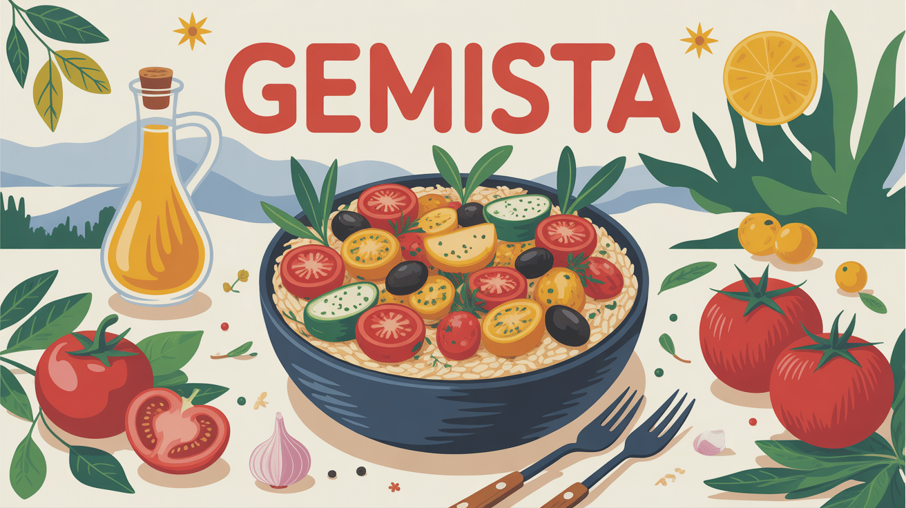gemista plat traditionnel grec, légumes farcis au riz