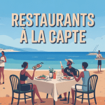 la capte restaurant vue plage terrasse ambiance méditerranéenne