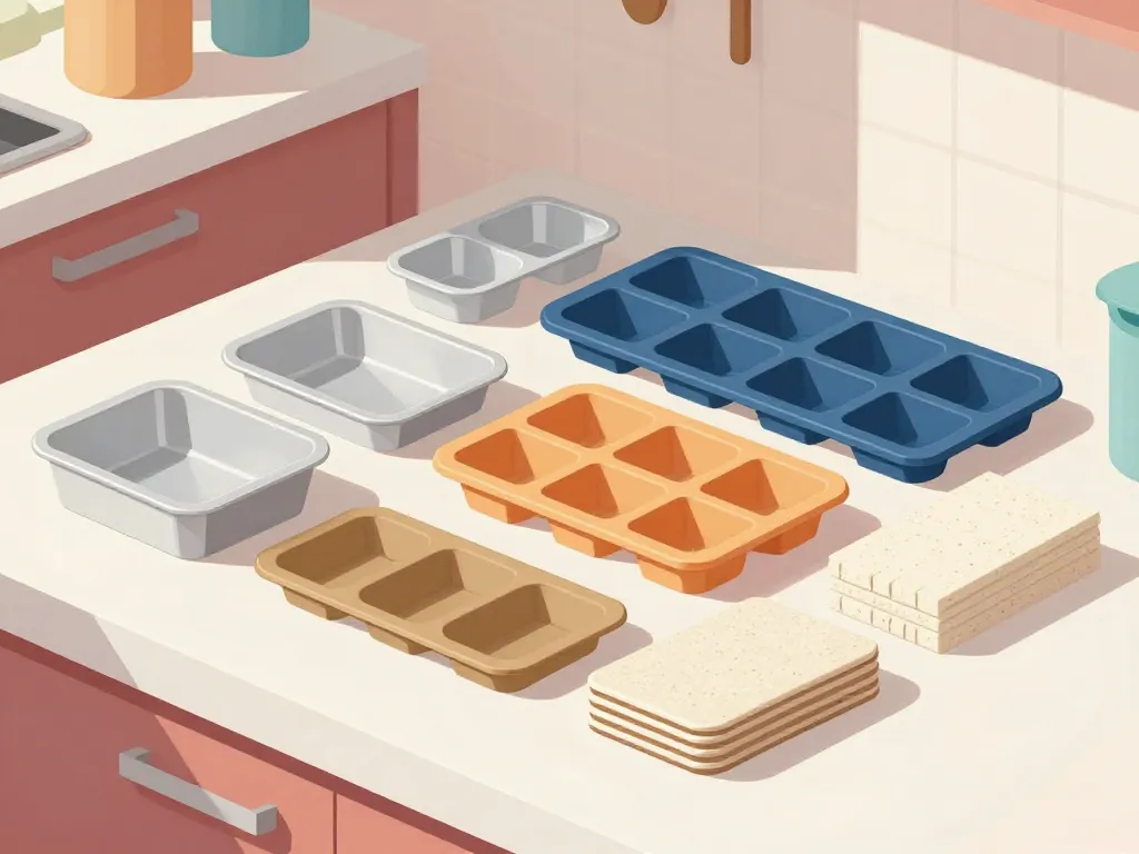 Différents types de moule barquette en cuisine