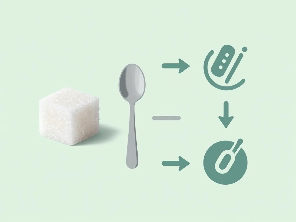 conversions cuillères calories poids d'un carré de sucre