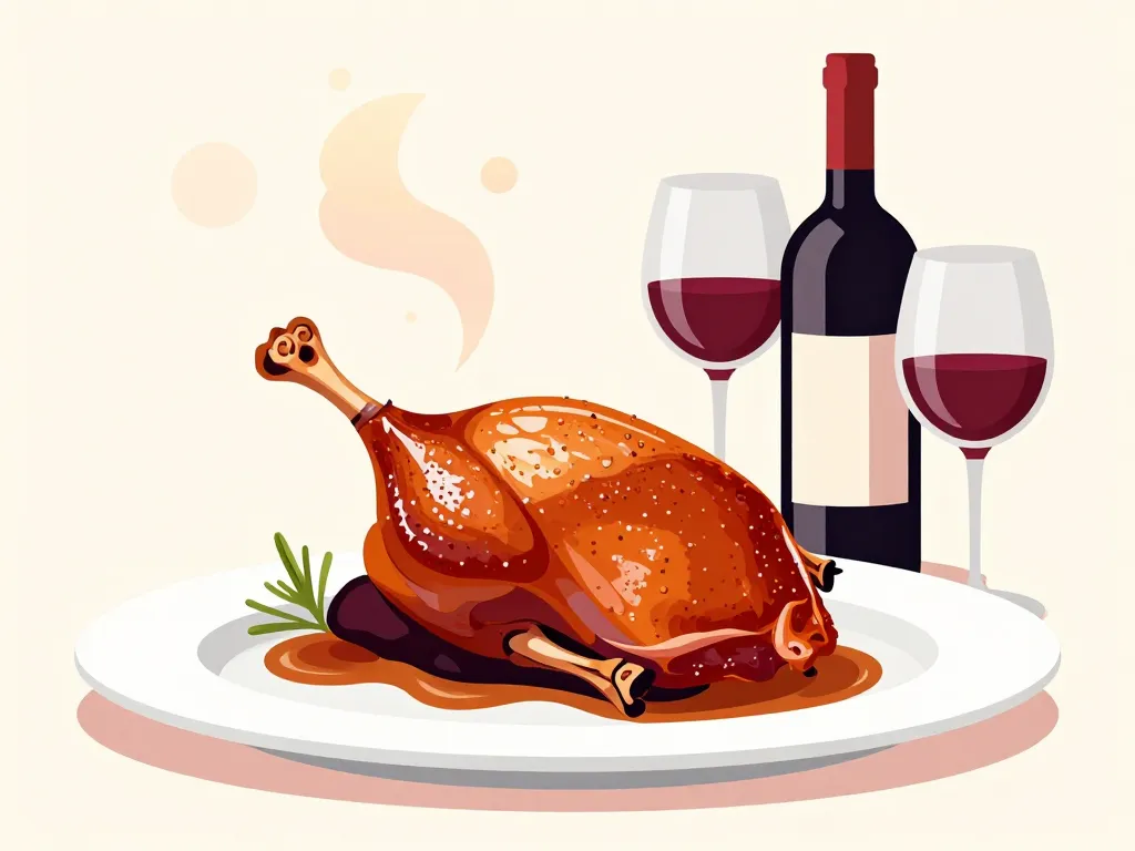 Quel vin avec confit de canard style vin idéal