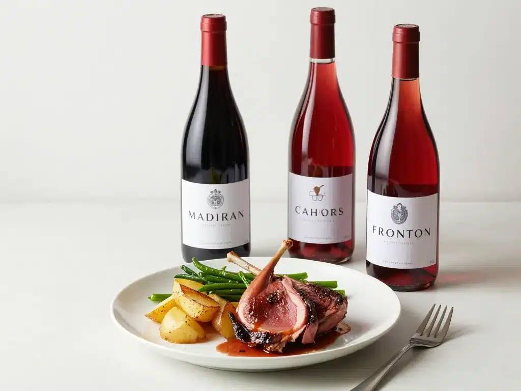 Quel vin avec confit de canard vins rouges recommandés