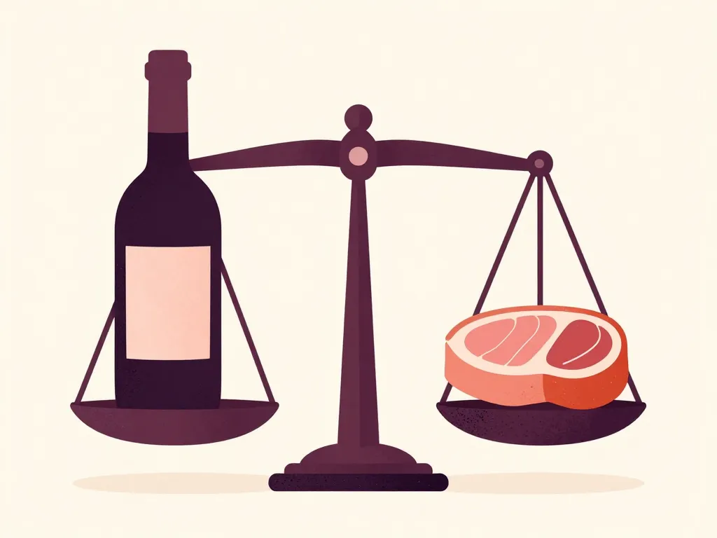 Quel vin avec un filet mignon de porc, équilibre accord vin