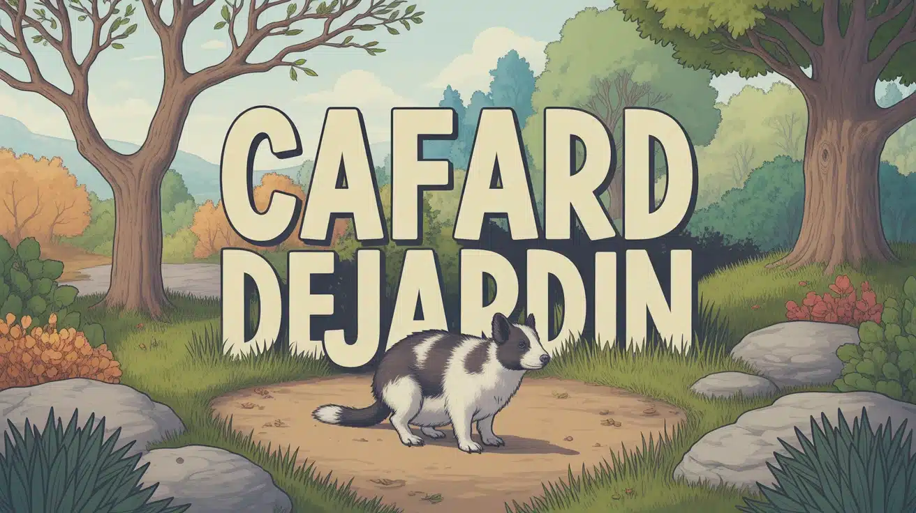 Illustration vectorielle d un cafard de jardin dans un jardin naturel