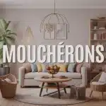 Illustration moucherons maison corbeille fruits plantes piège vinaigre