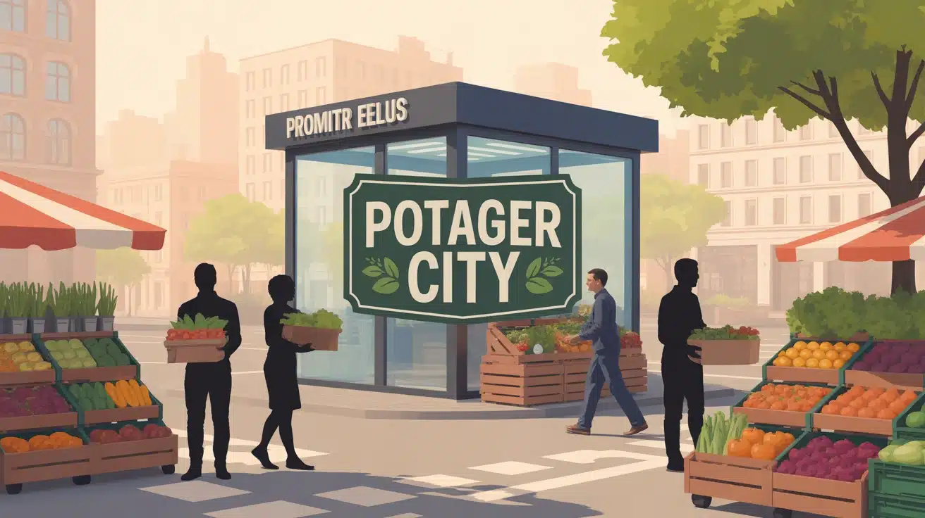 Livraison fruits et légumes ultra frais Potager City en milieu urbain