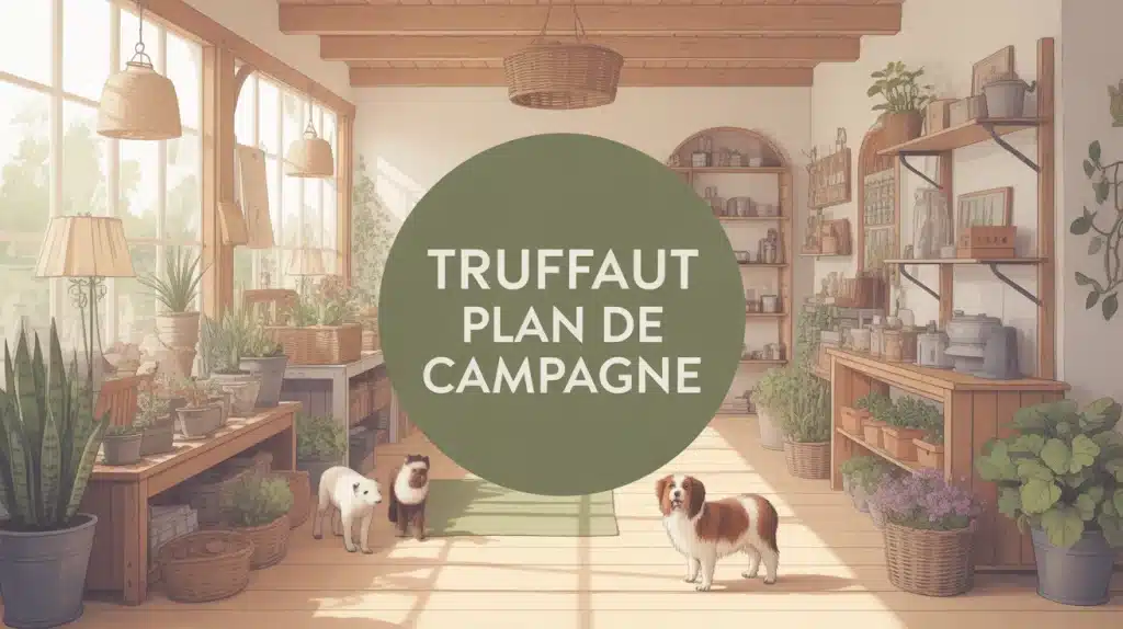Magasin Truffaut Plan de Campagne avec plantes et animaux