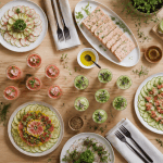 Buffet d'entrees froides variées