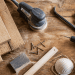 fabriquer meuble palette outils sur établi