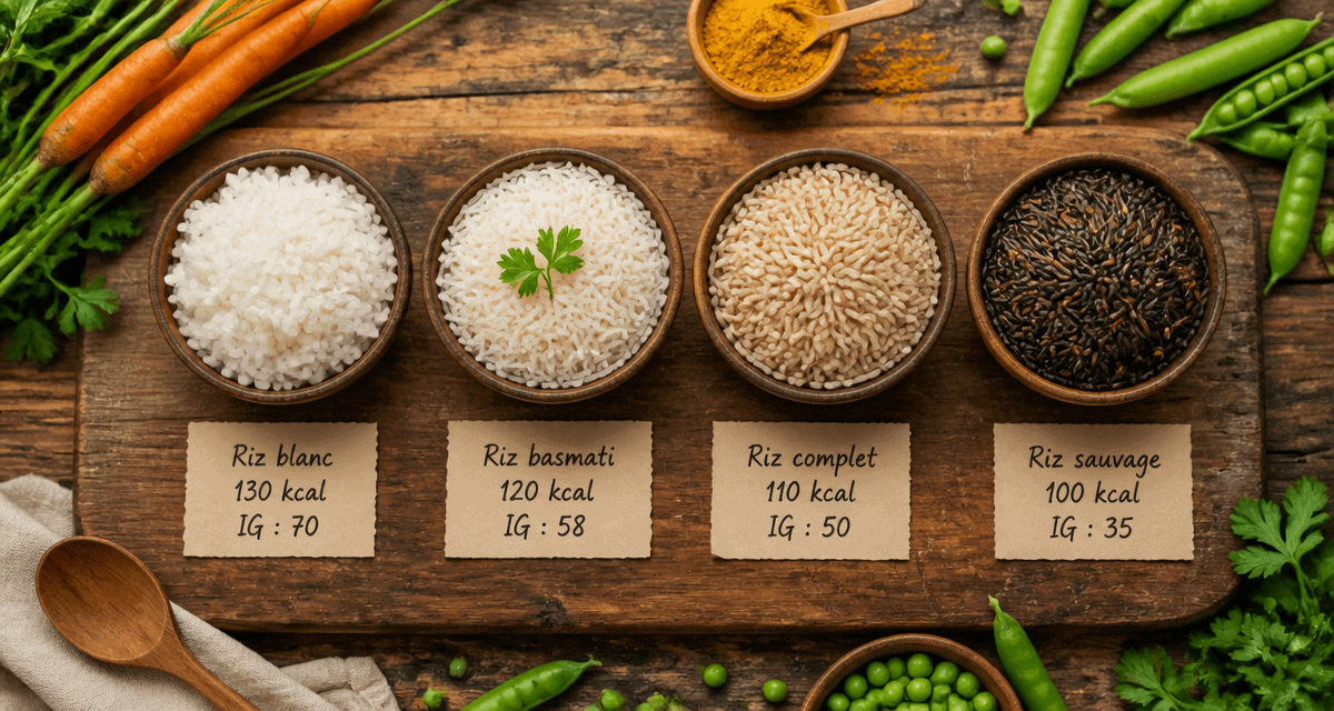 le riz est il un feculent bols riz calories index glycémique