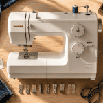 machine à coudre Janome avis avec accessoires couture