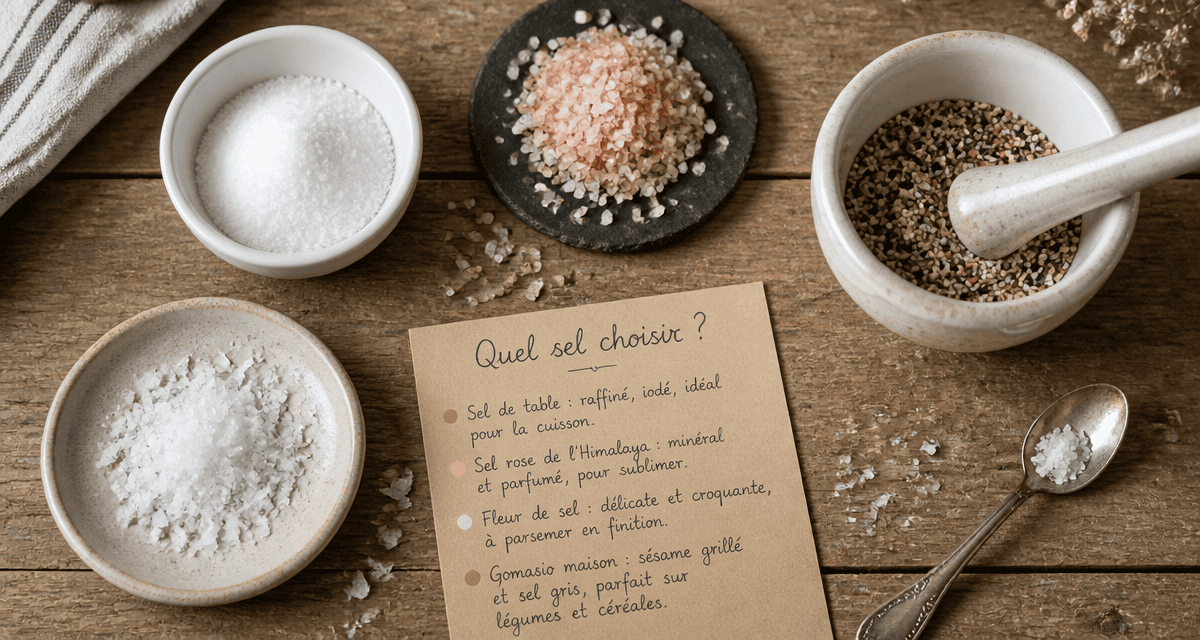 meilleur sel pour la sante table himalaya fleur gomasio