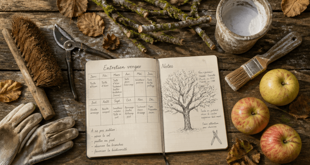 quand traiter les arbres fruitiers outils calendrier