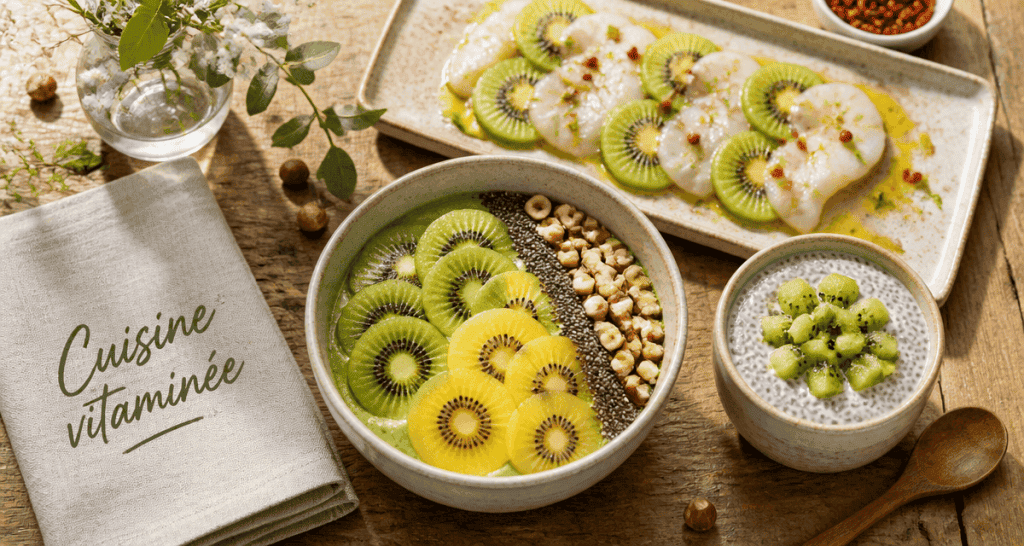 que faire avec des kiwi en cuisine image