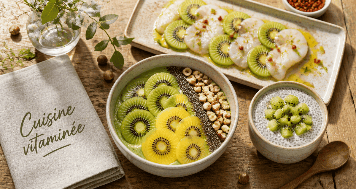 que faire avec des kiwi en cuisine image