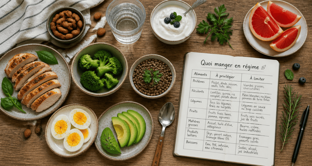 quoi manger en regime aliments minceur
