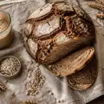 le pain de seigle est il bon pour la sante miche artisanale tranchée