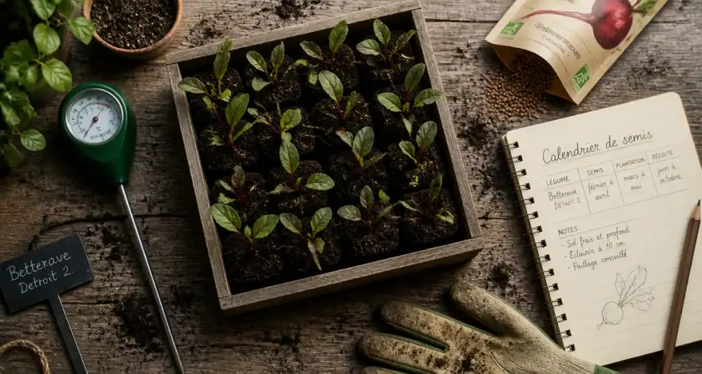 quand planter betterave calendrier et semis