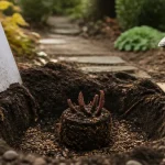 Quand planter pivoine : motte en fosse prête
