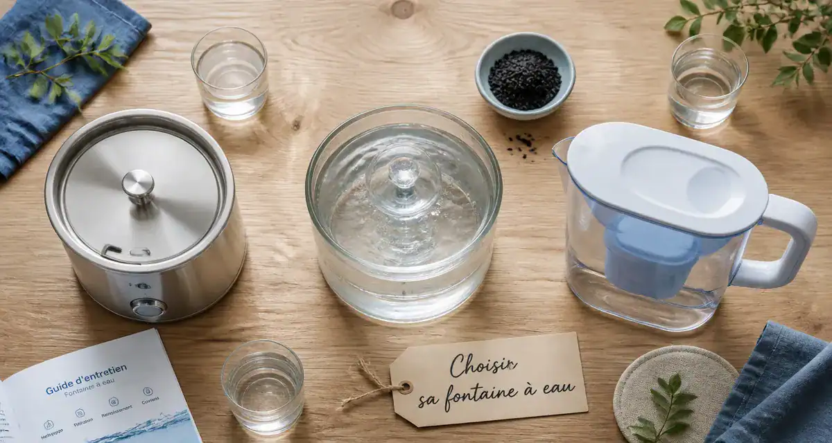 quelle fontaine à eau choisir trois modèles comparés