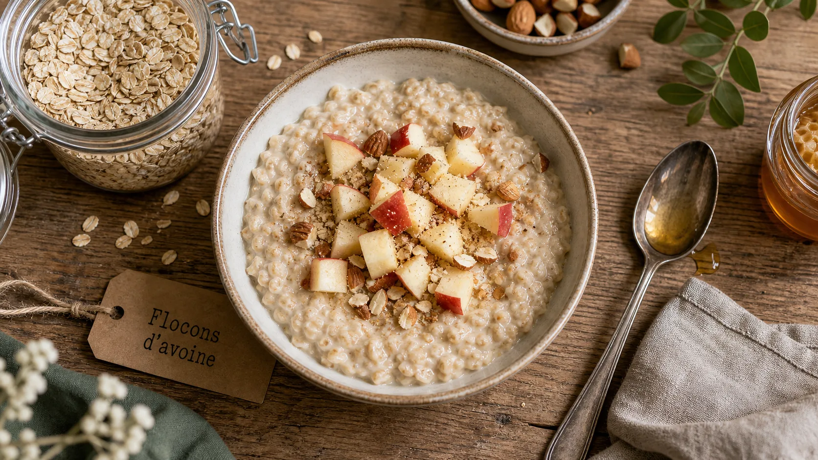 Bienfaits de l avoine : porridge aux flocons, satiété et peau apaisée