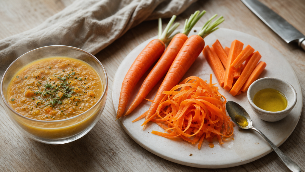 Les bienfaits de la carotte : carottes crues et cuites, bêta-carotène