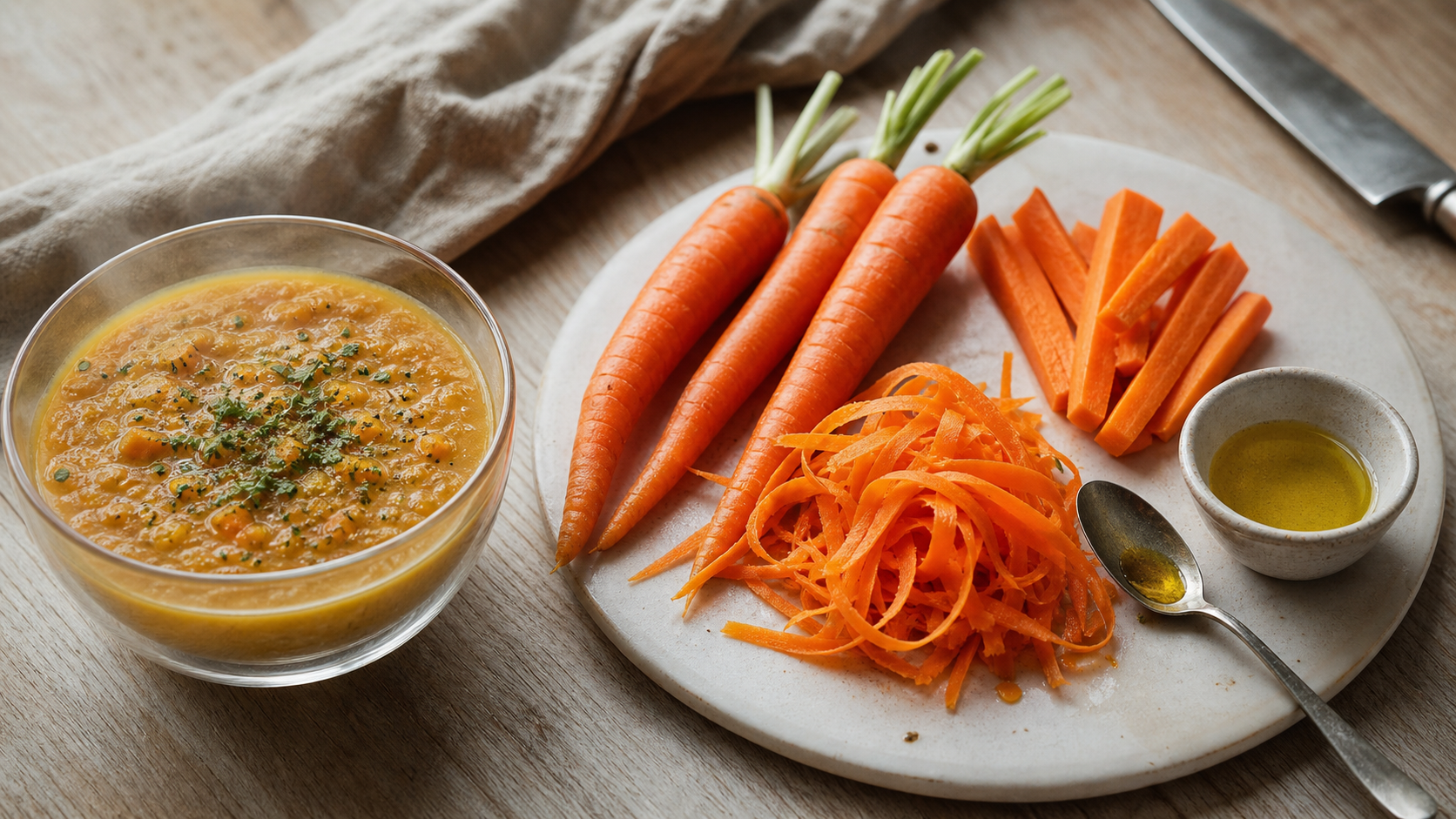 Les bienfaits de la carotte : carottes crues et cuites, bêta-carotène