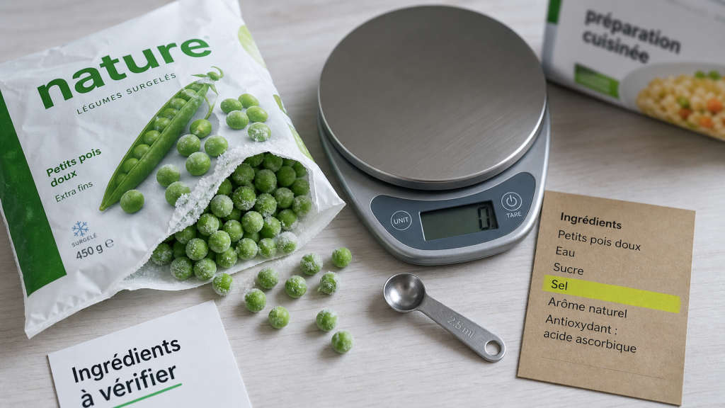 Les marques de légumes surgelés à éviter : sel et pesticides à vérifier sur l’étiquette