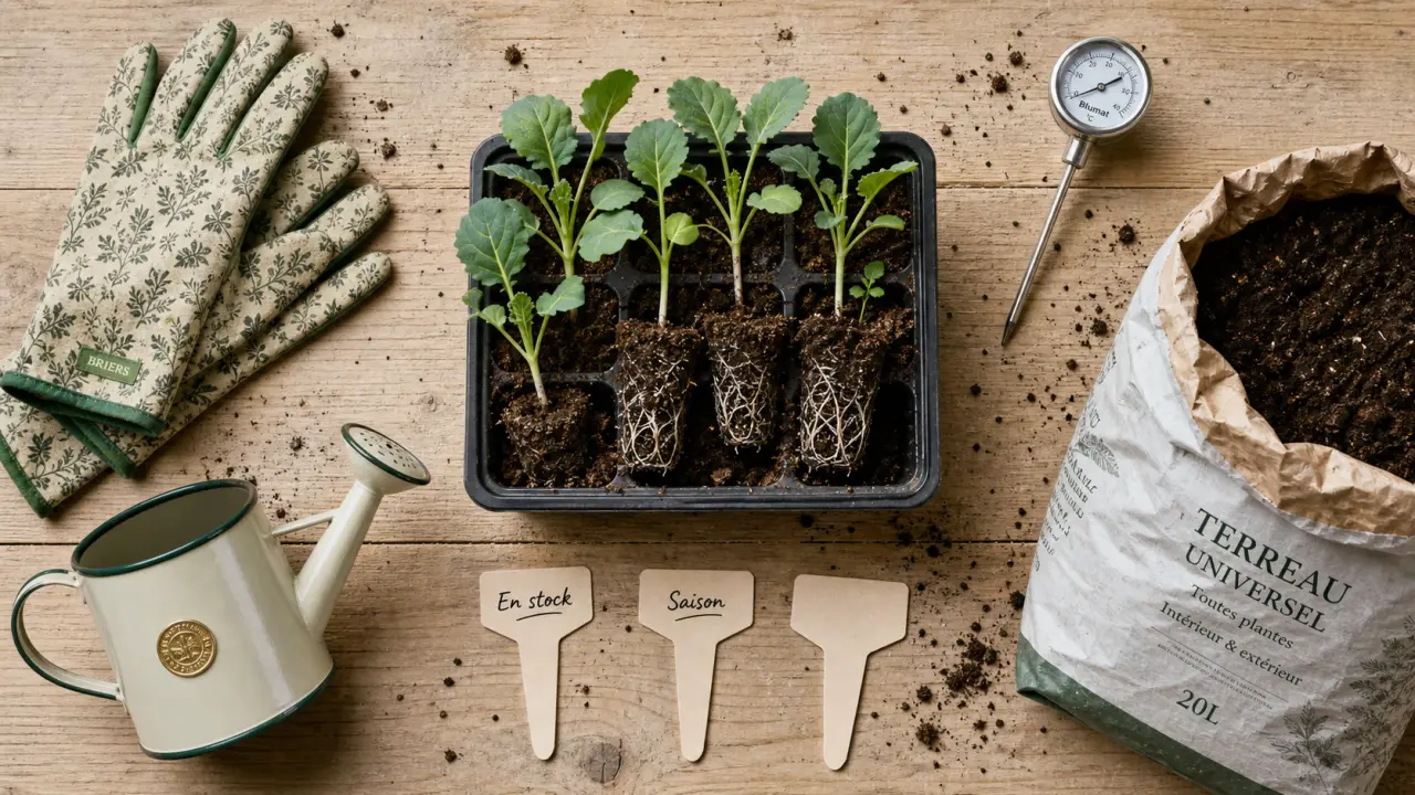 Plant de legumes : choix saison, stock ou reprise au jardin