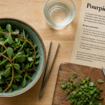 Pourpier danger : acide oxalique, calculs rénaux, précautions