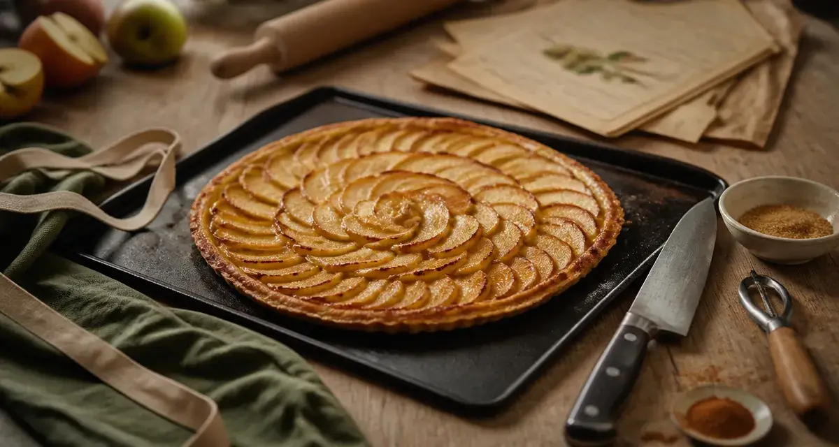 Angers cours de cuisine : tarte aux pommes angevine