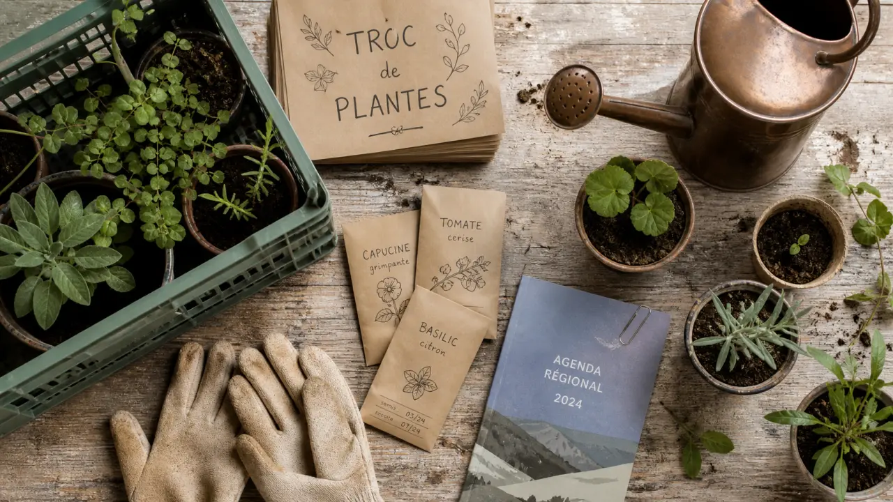 Foire aux plantes ce week end près de Avignon : troc de plantes